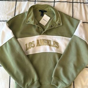 Forever 21 sage sweatshirt in size small